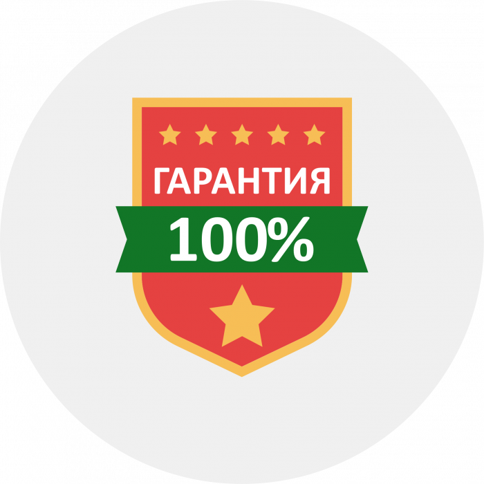 100% гарантия